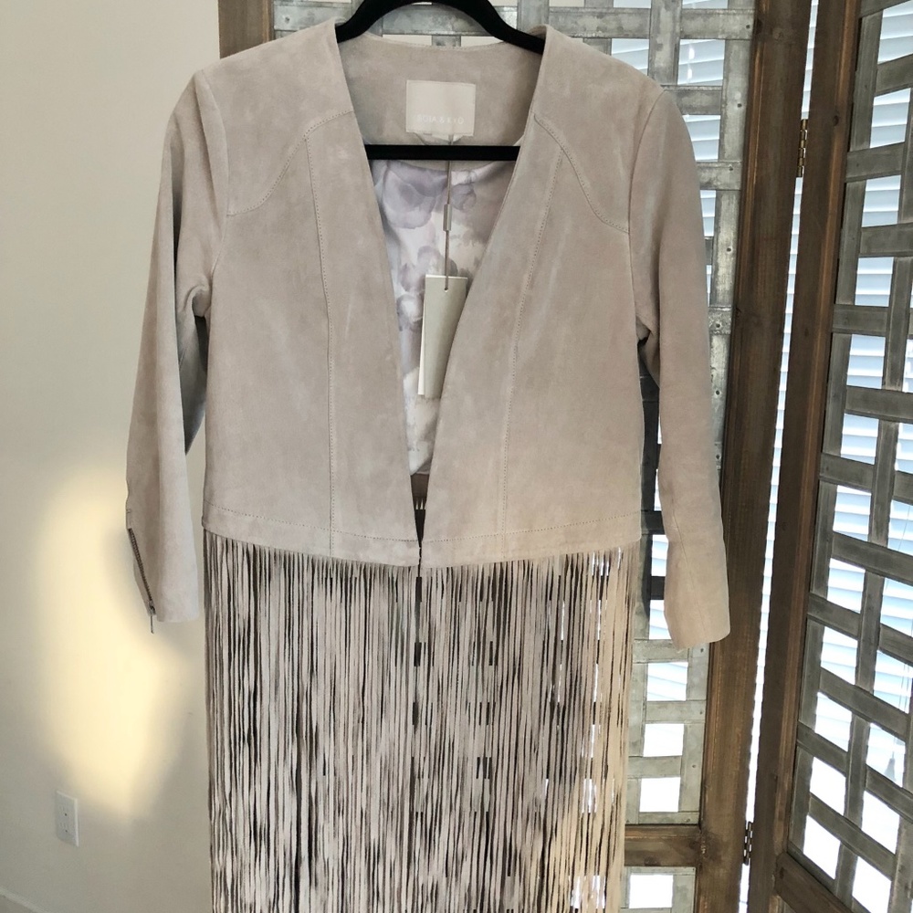 NWT - Soia & Kyo - Suede Jacket - size S